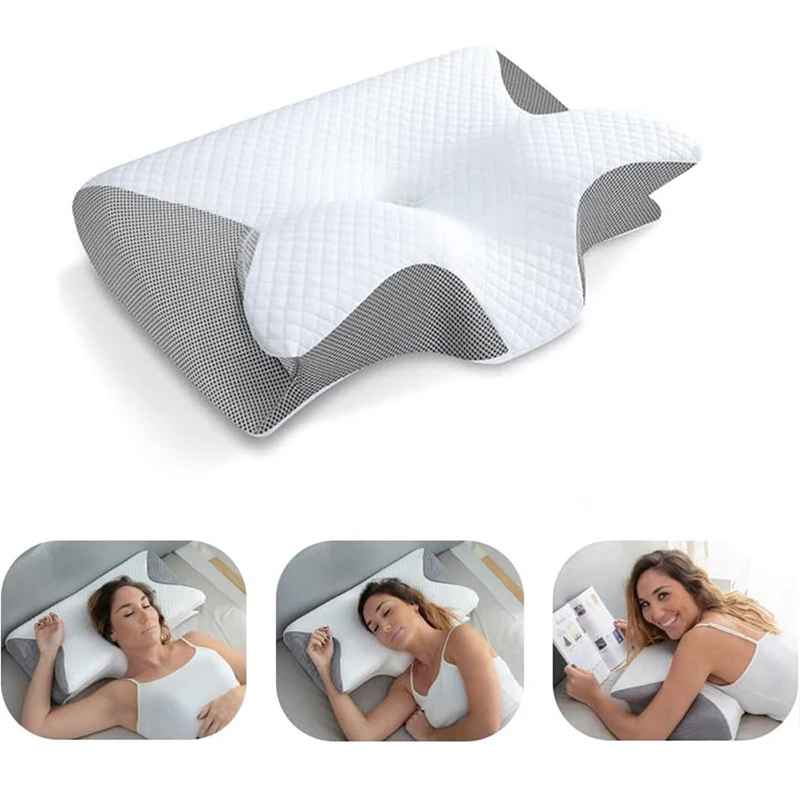 Wake Up Without Neck Pain – Ergonomic Cervical Pillow